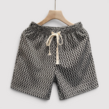 Falk™ | Kurze Hose mit dezenter Struktur
