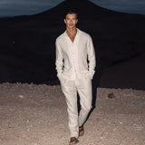 Ben™ | Elegantes Sommer-Set Hemd & Hose
