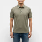 Eberhard™ | Strukturiertes Poloshirt mit klarem Kragen